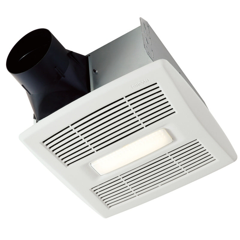 Broan - AE110SL - InVent Series 110 CFM 1.0 Sones Humidity Sensing Fan With LED Light ENERGY STAR