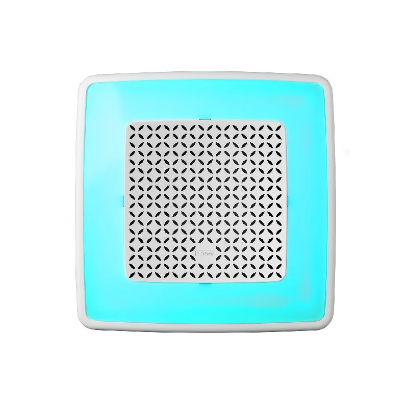 Broan - AER110RGBL - Roomside ChromaComfort Multi-Color LED Ventilation Fan - ENERGY STAR 110 CFM