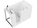 Venzi 32 x 60 walk-in whirlpool bathtub, left drain, white, alternate view