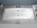Venzi Grand Tour Elda 32 x 60 rectangular air & whirlpool bathtub installed in a bathroom