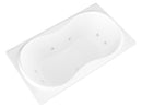 Venzi Bello 42 x 72 whirlpool bathtub feature graphic