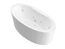 Venzi Sole 33.5 x 67 freestanding whirlpool bathtub, main view
