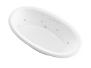 Venzi Vino 44 x 78 oval air & whirlpool bathtub, main view