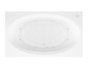 Venzi Viola 42 x 72 rectangular air & whirlpool bathtub, top view