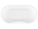 Venzi Velia 35.5 x 71 freestanding soaking bathtub, alternate view