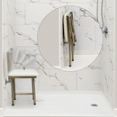 Folding Shower Chair with Fold-Up Design