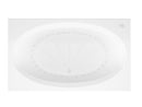 Venzi Viola 42 x 72 Rectangular Air Jetted Bathtub with Center Drain By Atlantis