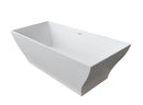 Venzi PietraStone 31.5 x 71 freestanding soaking bathtub, alternate view