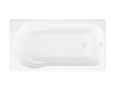 Venzi Elda 32 x 60 rectangular soaking bathtub, top view