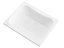Venzi Flora 48 x 60 rectangular soaking bathtub, main view