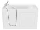 Venzi 30 x 60 walk-in soaking bathtub, left drain, white, detail view
