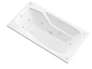 Venzi Aesis 36 x 60 rectangular air & whirlpool bathtub, main view