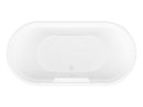 Venzi Padre 33 x 67 freestanding soaking bathtub, alternate view