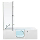 Laydown 32x72 Hydro Massage Walk-In-Bathtub Left Drain