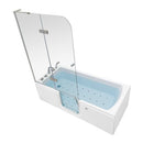 Laydown 32x72 Hydro Massage Walk-In-Bathtub Left Drain