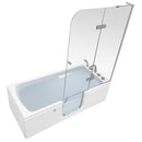 Laydown 32x72 Hydro Massage Walk-In-Bathtub Right Drain