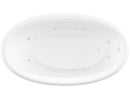 Venzi Vino 36 x 60 oval air & whirlpool bathtub, top view