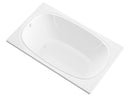 Venzi Aqui 48 x 72 rectangular soaking bathtub, main view
