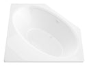 Venzi Stella 60 x 60 corner soaking bathtub, main view