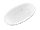 Venzi Vino 36 x 60 oval air & whirlpool bathtub feature graphic