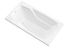 Venzi Aesis 36 x 72 rectangular soaking bathtub, main view