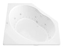 Venzi Luna 60 x 60 corner air & whirlpool bathtub, main view