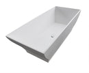 Venzi PietraStone 31.5 x 71 freestanding soaking bathtub, alternate view