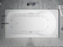 Venzi Grand Tour Elda 32 x 60 rectangular air & whirlpool bathtub installed in a bathroom