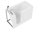 Venzi 30 x 60 walk-in soaking bathtub, left drain, white, alternate view