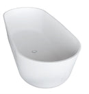 Venzi PietraStone 31.5 x 71 freestanding soaking bathtub, alternate view