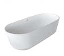 Venzi PietraStone 31.5 x 71 freestanding soaking bathtub, alternate view