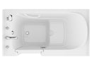 Venzi 32 x 60 walk-in soaking bathtub, left drain, white, detail view