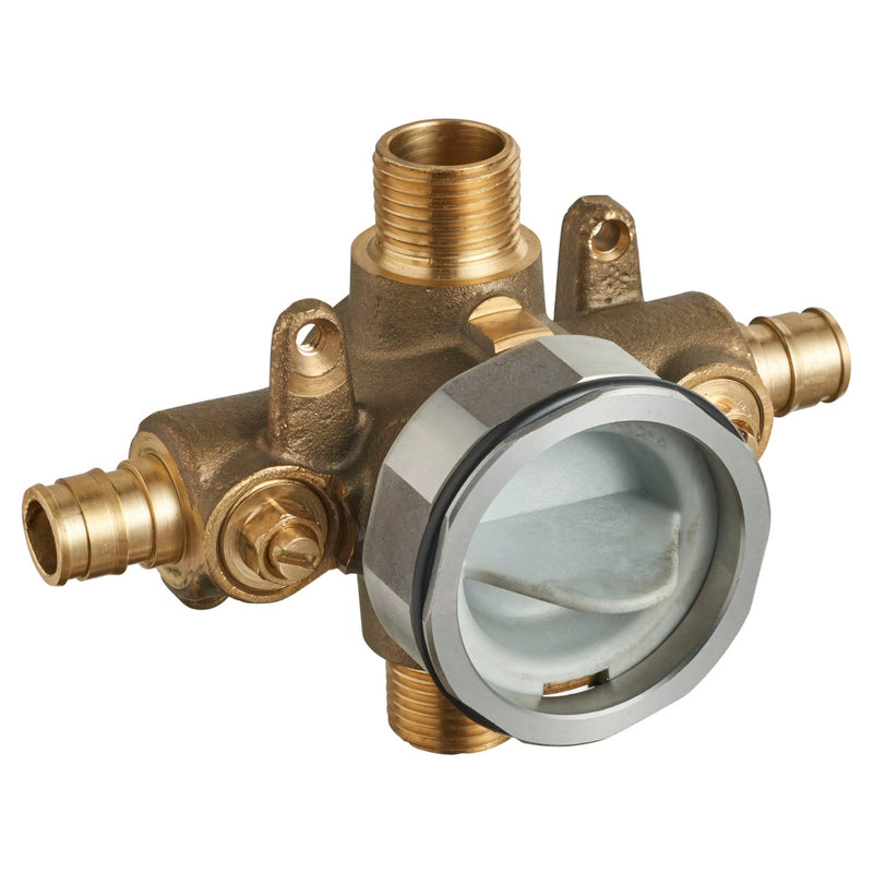 American Standard - RU108SS - Flash Pressure Balance Rough-in Valve With Pex Inlets Universal Outlets - Cold Expansion Connections  With Screwdriver Stops