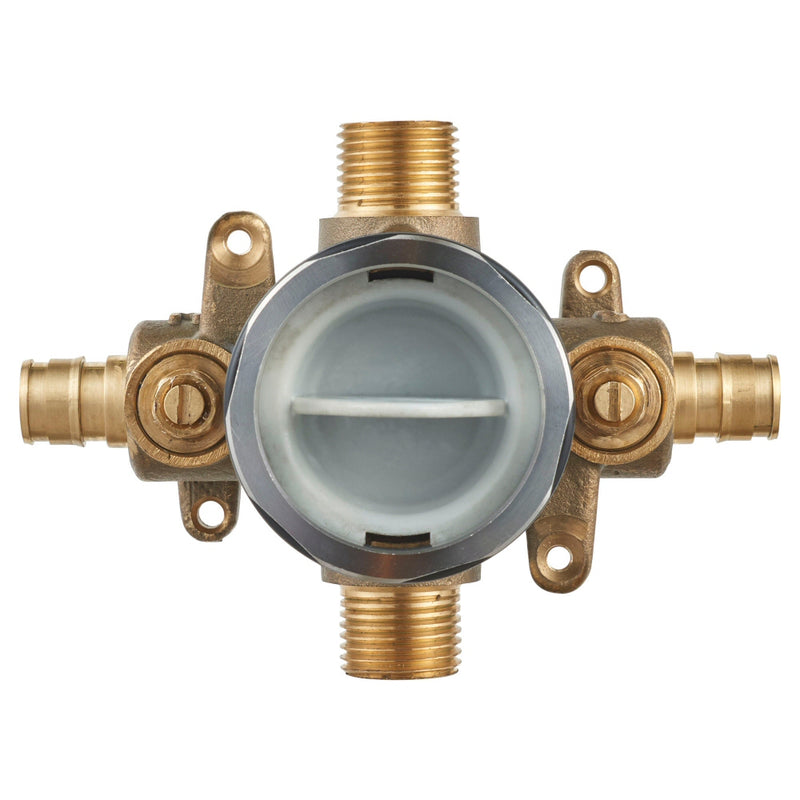 American Standard - RU108SS - Flash Pressure Balance Rough-in Valve With Pex Inlets Universal Outlets - Cold Expansion Connections  With Screwdriver Stops
