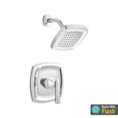 American Standard - TU018.507.xxx - 1.8 gpm Edgemere Shower Only Trim Kit with Water-Saving Shower Head and Cartridge - LESS VALVE