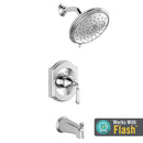 American Standard - TU415.502.002 - Portsmouth Pressure Balance Tub and Shower Trim Kit with Cartridge - LESS VALVE