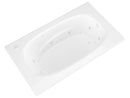 Venzi Talia 42 x 72 rectangular air & whirlpool bathtub feature graphic
