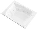 Venzi Capri 54 x 72 rectangular whirlpool bathtub, main view