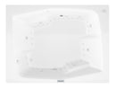 Venzi Grand Tour Capri 54 x 72 Rectangular Air & Whirlpool Jetted Bathtub with Left Drain By Atlantis