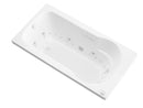 Venzi Elda 32 x 60 rectangular air & whirlpool bathtub, main view