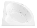 Venzi Grand Tour Esta 60 x 60 corner air & whirlpool bathtub, main view