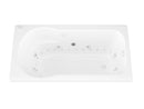 Venzi Grand Tour Elda 32 x 60 rectangular air & whirlpool bathtub, detail view