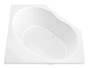 Venzi Luna 60 x 60 corner soaking bathtub, main view