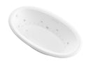 Venzi Vino 36 x 60 oval air & whirlpool bathtub, main view