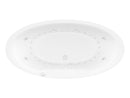 Venzi Sole 33.5 x 67 freestanding air and whirlpool jetted bathtub, alternate view