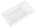 Venzi Villa 32 x 72 rectangular air & whirlpool bathtub feature graphic