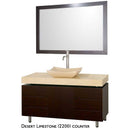 Wyndham Collection Malibu 48" Bathroom Vanity Set - Espresso Finish with Ivory Marble Counter WC-CG3000-48-ESP-IVO 5