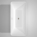 Wyndham Collection Tiffany 67" Large Soaking Bathtub  WC-BTK1504-67 4