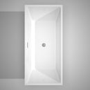 Wyndham Collection Sara 67" Soaking Bathtub - White WC-BTK1514-67 4