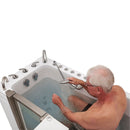 Ella Ultimate 30"x60" Acrylic Air and Hydro Massage + Independent Foot Massage Walk-In-Bathtub, Left Inward Swing Door, Heated Seat, 5 Piece Fast Fill Faucet, 2" Dual Drain 10